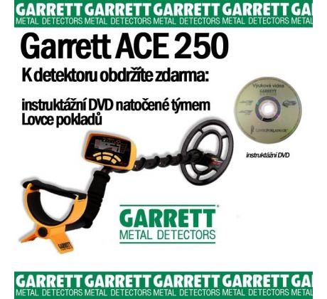 Detektor kovov Garrett Ace 250