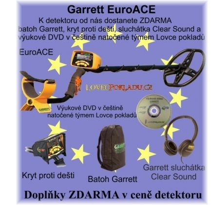 Detektor kovov Garrett EuroAce